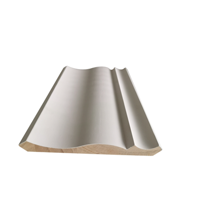 Деревянные карнизы первого уровня с грунтовкой для потолка