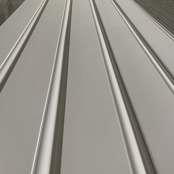 Top Tier White Primed Wood Wall Panel