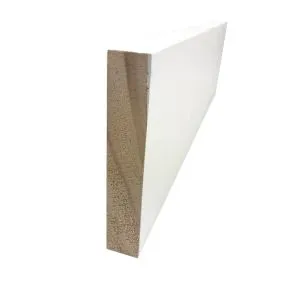 Деревянная загрунтованная квадратная доска