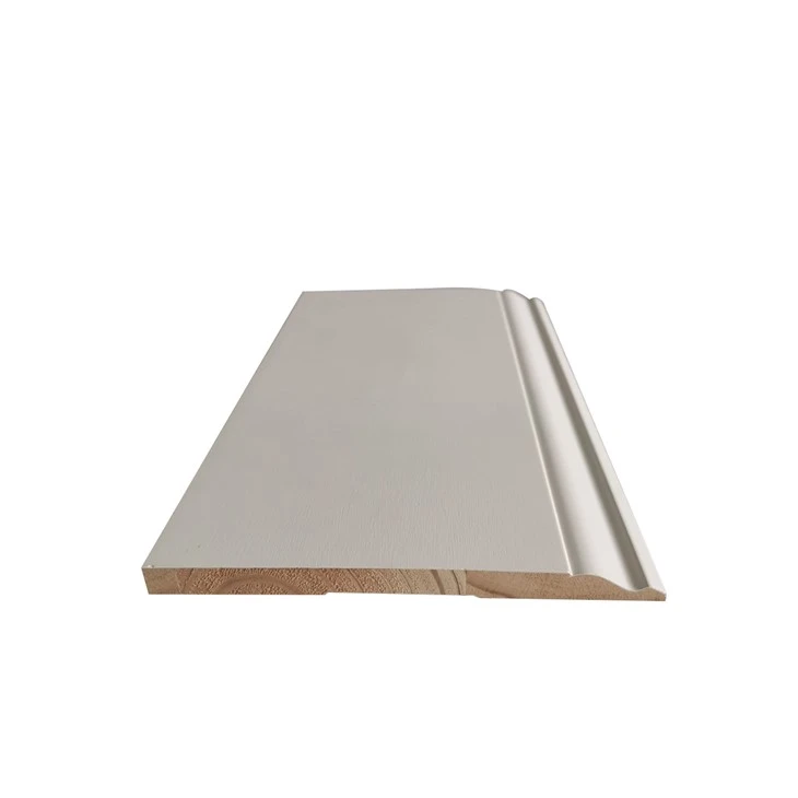 Decorative Wood Primer Wall Baseboard Millwork Moulding