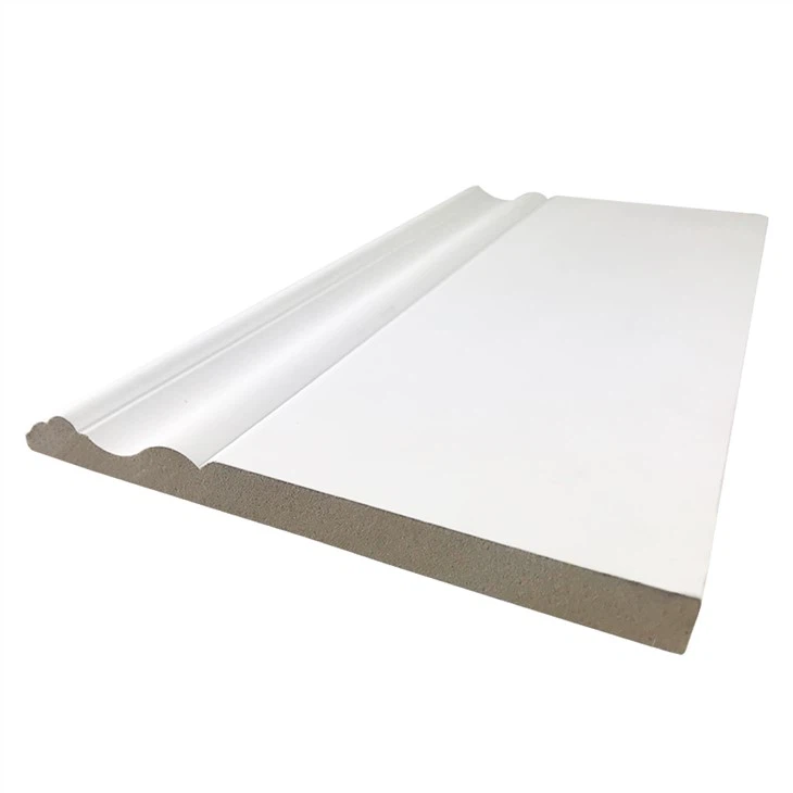 White Primed Decorative Interior Mdf Molding Pine Trim Moulding