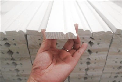 Дверной короб из сосны или ели с белой грунтовкой